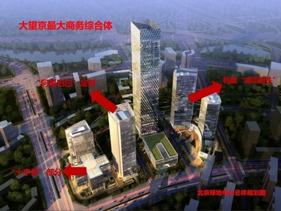 绿地中心260米高邻阿里巴巴，豪装览京城美景，同比银泰霄8大